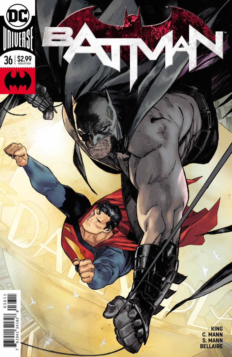 Image: DC Comics; cover by Clay Mann and Jordie Bellaire